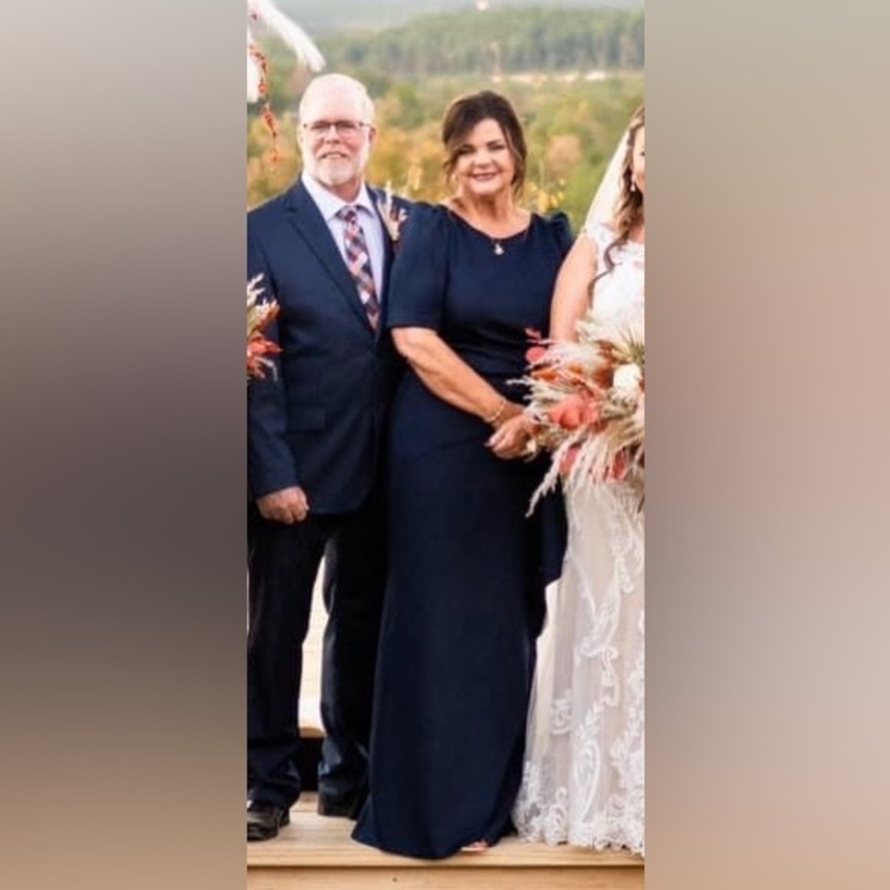 Mother of Bride or Groom Long Dress by XScape size 16 fits like 14